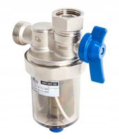 2X FILTR MAGNETYCZNY SEPARATOR ZANIECZYSZCZEŃ PRZYŁĄCZA DN20 3/4" CALA DIAM