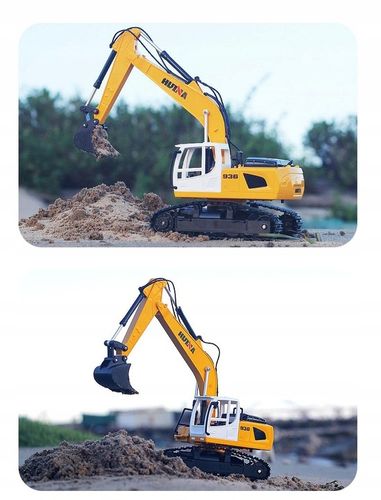 KOPARKA RC POJAZD BUDOWLANY ZDALNIE STEROWANA PREZENT DLA DZIECI PILOT RC na Arena.pl