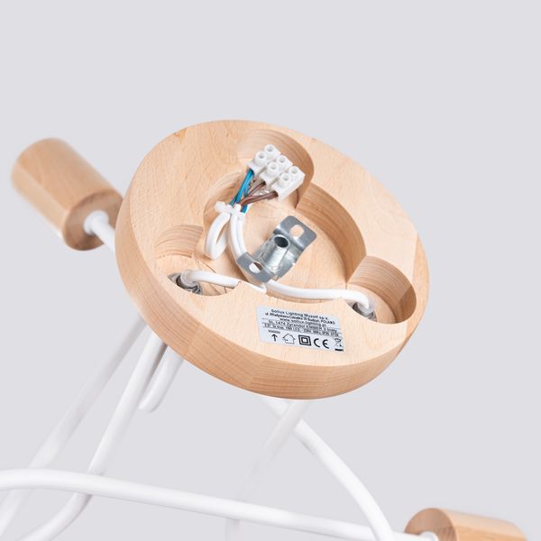 Żyrandol EMBER 3 biały zdjęcie 4