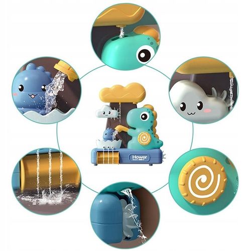 ZABAWKA DO WODY ZABAWKI DO KĄPIELI DLA DZIECI ZESTAW WANNY SENSORYCZNA RUCH na Arena.pl