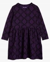 Mini Rodini Snakeskin Dress - Purple 80/86