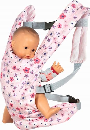 Lekki Nosidełko dla lalek kwiatowy Wzór regulowane Paski Goki na Arena.pl