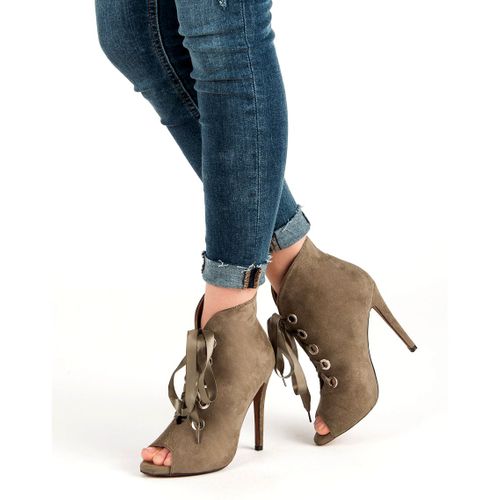 Wiązane Botki Open Toe r.37 na Arena.pl