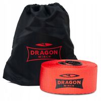 PAS ASEKURACYJNY DO DRZEWA TAŚMA 9M 8T OFFROAD pętle zawiesia pasowe