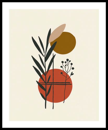 Plakat 40x50cm Kontrast w Botanice na Arena.pl