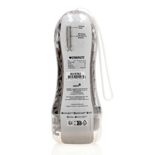 Easy Rider - Textured Masturbator - Black na Arena.pl