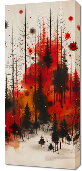 Obraz 40x90cm Światło w Mroku zdjęcie 1