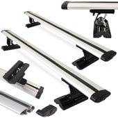 Uniwersalny bagażnik bazowy na punkty montażowe AMOS C-15 Belki Aluminiowe Dynamic 130cm