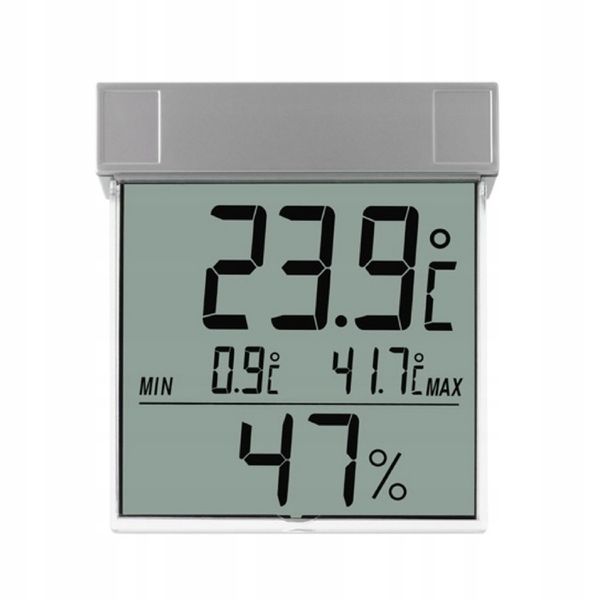 TFA 30.5020 VISION Termohigrometr okienny termometr okienny elektroniczny zdjęcie 1