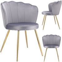 krzesło fiore szare