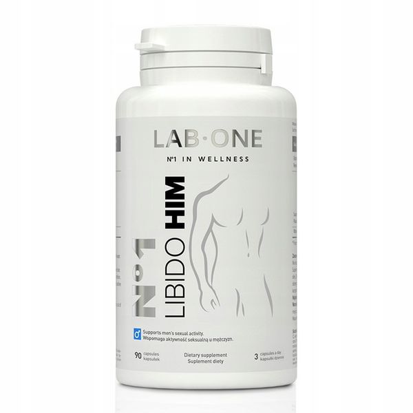 Suplement diety Lab One N°1 Libido Him 90 kaps. zdjęcie 1