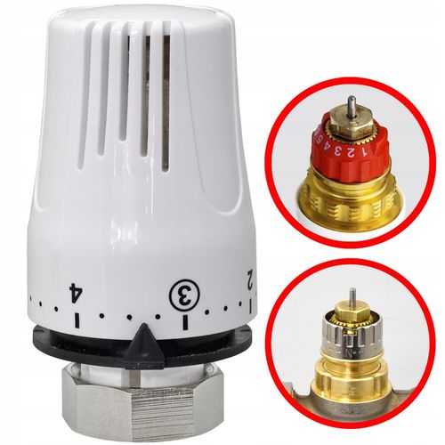 Termostat GRZEJNIKOWY RA-N do KALORYFERÓW PURMO Głowic termostatyczna na Arena.pl