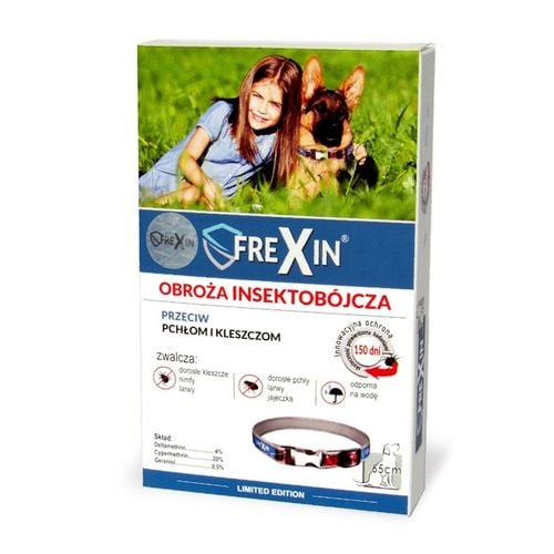 Obroża na pasożyty FREXIN - 65 cm na Arena.pl