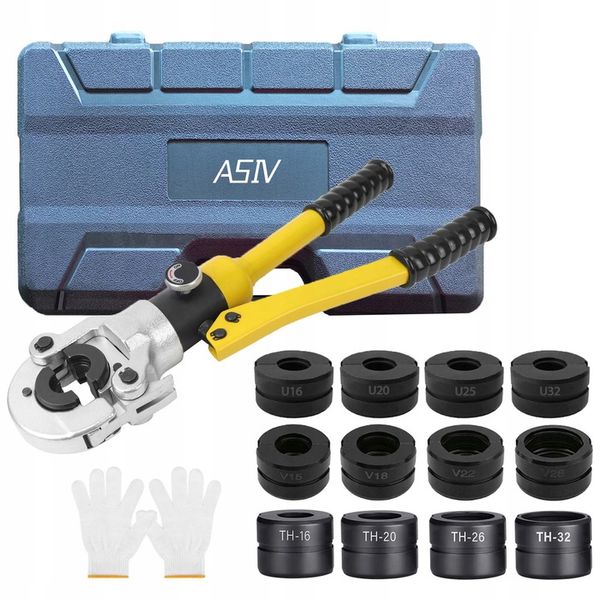 PRASKA ZACISKARKA HYDRAULICZNA DO RUR PEX (TH+U+V) zdjęcie 1