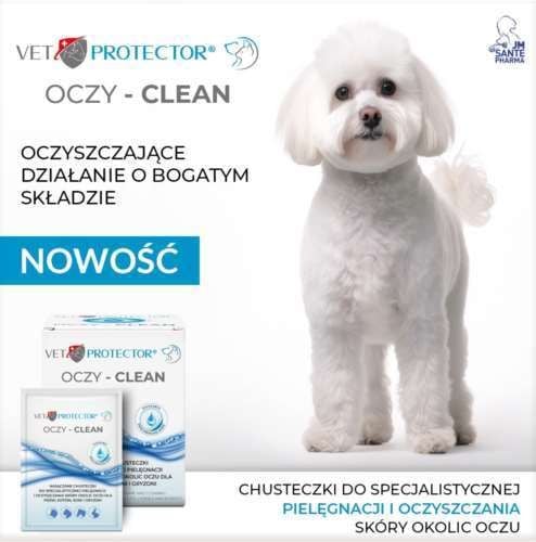 VET PROTECTOR OCZY – CLEAN 20 chusteczek na Arena.pl