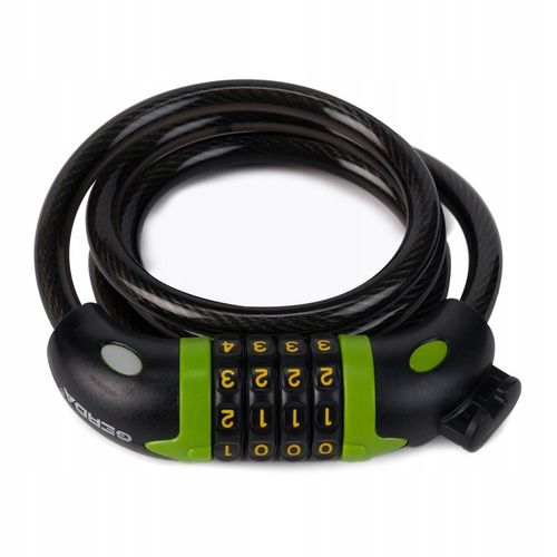 Zapięcie rowerowe GERDA Combo Flex 1200/10C czarne 1.0 x 120 cm na Arena.pl