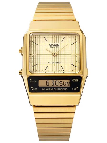 ZEGAREK UNISEX CASIO Vintage Dual Time AQ-800EG-9ADF  + BOX zdjęcie 1