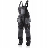 Spodnie Robocze OGRODNICZKI Męskie BHP Mocne Wygodne Szare Arhem Flex 56