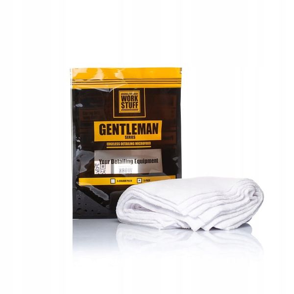 Mikrofibra do Samochodu do Czyszczenia GENTLEMAN BASIC WHITE WORK STUFF x5 zdjęcie 5