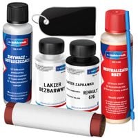 lakier zaprawkowy zestaw na rdzę zaprawka renault nv676 pearl black