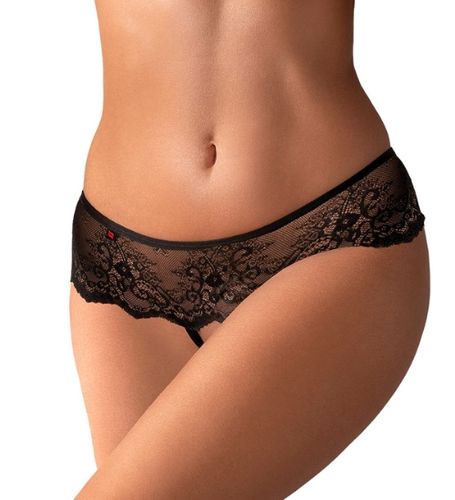 Koronkowe figi z otwartym krokiem L/XL na Arena.pl