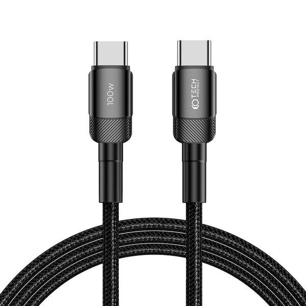 TECH-PROTECT ULTRABOOST EVO TYPE-C CABLE PD100W/5A 200CM BLACK zdjęcie 1