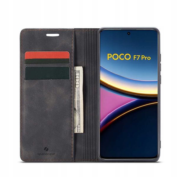 Spacecase Wallet Poco F7 Pro Black zdjęcie 11
