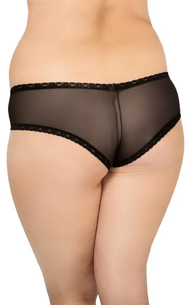 String 2469 Plus Size - Black Xl zdjęcie 1