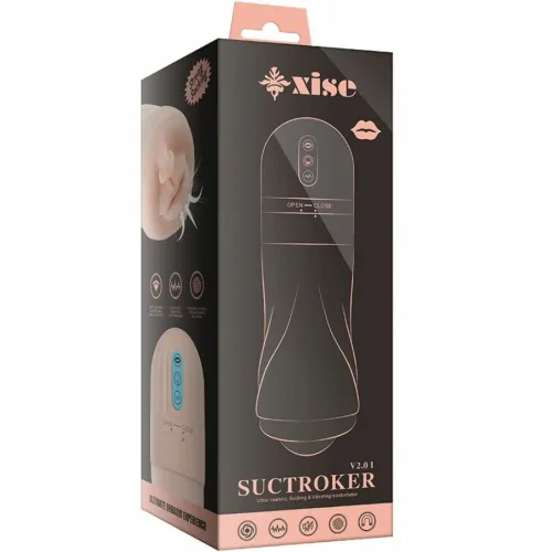 xise suctroker v2.0 - model ustny z wibracją i funkcją ssania, tpe na Arena.pl