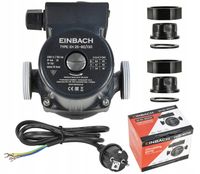 POMPA OBIEGOWA CYRKULACYJNA 3 BIEGOWA 25-60/130 MOCNA WYDAJNA 25-6 ZESTAW