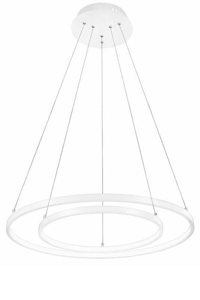 Wisząca lampa BANOS LE99322 do jadalni LED 85W biała zdjęcie 2