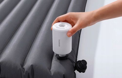 BASEUS POMPKA ELEKTRYCZNA BEZPRZEWODOWA DO MATERACY KÓŁEK DMUCHAŃCE LATARKA na Arena.pl