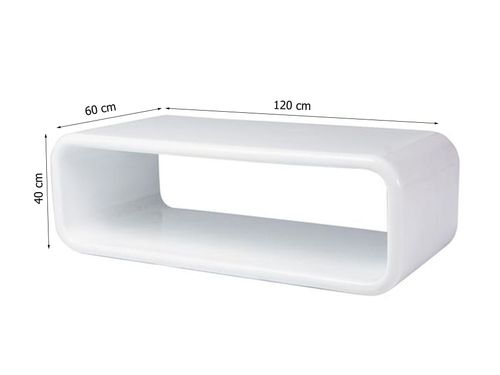 Ława Moore 120 cm biała na Arena.pl