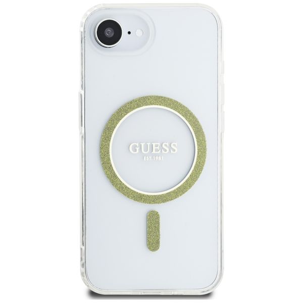 Etui Guess do iPhone 16e, Przezroczysty, MagSafe zdjęcie 3