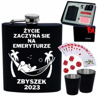 PREZENT DLA EMERYTA EMERYTKI PIERSIÓWKA Z GRAWEREM