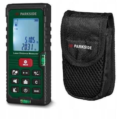 DALMIERZ DO WNĘTRZ LASEROWY PARKSIDE PLEM 50m D5 31-60 M WYŚWIETLACZ na Arena.pl