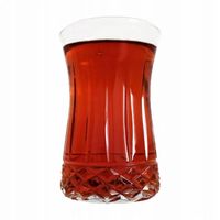 Zestaw 6 Szklanek do Herbaty po Turecku France Elegance Tulipanki 165ml