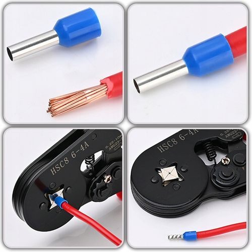 ZACISKARKA PRASKA DO KONEKTORÓW Szczypce PRZEWODÓW KABLI 1200 szt. + na Arena.pl