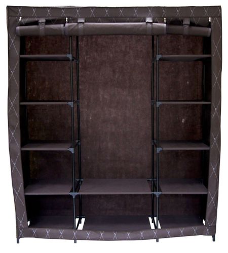 Szafa tekstylna Kaja Maxi Vitto - brąz na Arena.pl