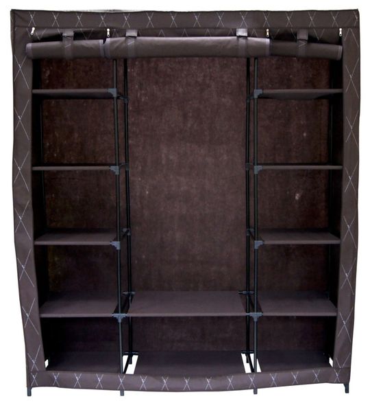 Szafa tekstylna Kaja Maxi Vitto - brąz zdjęcie 6