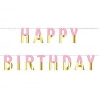 girlanda papierowa (zrób to sam) happy birthday,