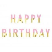 girlanda papierowa (zrób to sam) happy birthday,