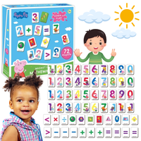 Zestaw Edukacyjnych Magnesów Peppa Dla Dzieci Me5031-11