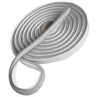 BUTYL ROPESEAL 14mm/4m SZARY, SZNUR, USZCZELNIACZ NA WILGOĆ, KLEJ-ROZŁĄCZNY