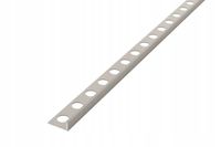 LISTWA WYKOŃCZENIOWA ALUMINIOWA LICOWA AIL BEŻOWA MATOWA 10,5 mm x 270 cm