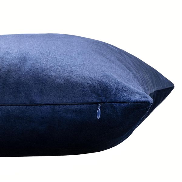 Poszewka dekoracyjna z haftem CS-04 43x43 Darymex gwiazda granatowa zdjęcie 2