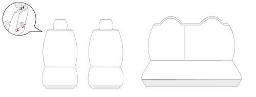 Citroen C –Elysee Pokrowce dopasowane na miarę na Arena.pl