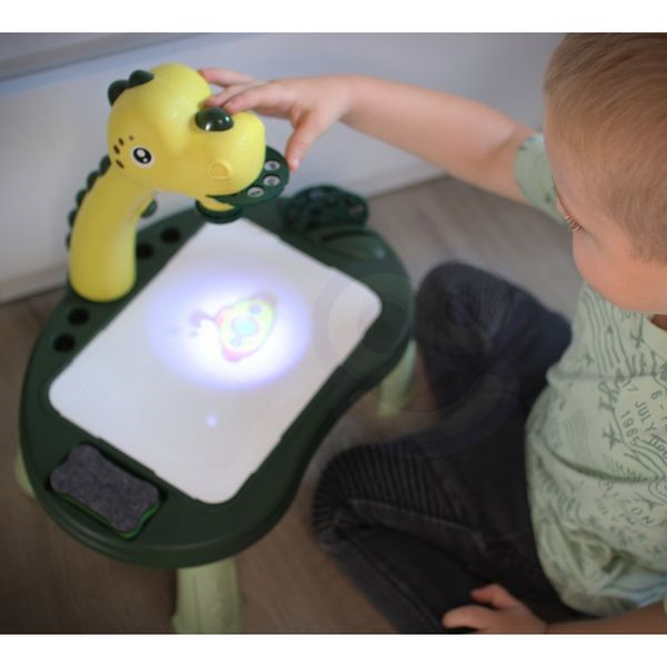 WOOPIE Tablica do Rysowania Projektor Dinozaur 24 Wzory + 2 Gry zdjęcie 2