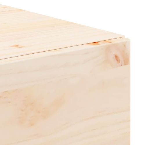 Stolik nocny Brązowy 42 x 32.5 x 40 cm Lite drewno sosnowe na Arena.pl