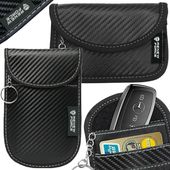 2X Etui Antykradzieżowe na Kluczyk Keyless Pokrowiec kartę KLATKA FARADAYA